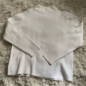 Karen Scott partial turtle neck long sleeve sweater.